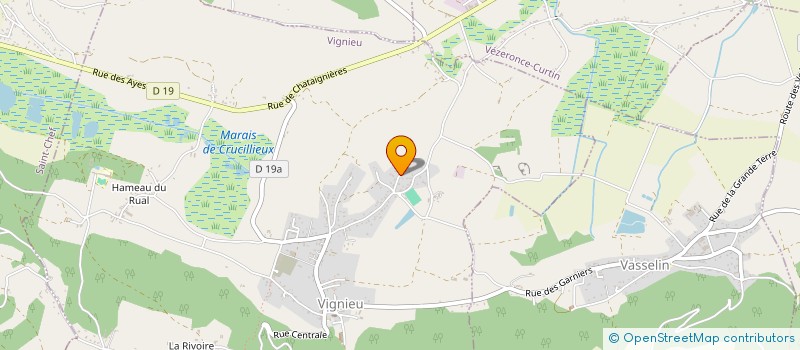 localisation de l'entreprise MADAME FELICIE GAY  SAINT-CHEF