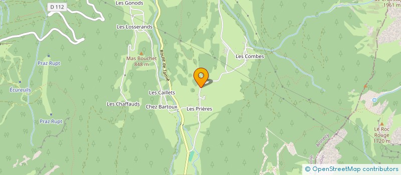 localisation de l'entreprise MADAME FELICIE GEORGES  FAVERGES-SEYTHENEX