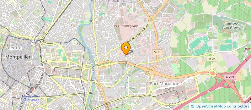localisation de l'entreprise MADAME FELICIE LAVINAUD à MONTPELLIER