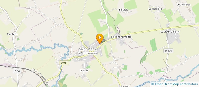 localisation de l'entreprise MADAME FELICIE LEBLOND à SAINT-PIERRE-D'ENTREMONT