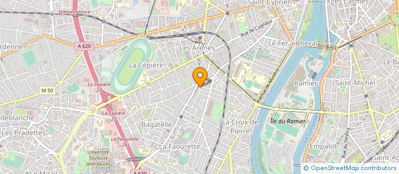 localisation de l'entreprise MADAME FELICIE MERLO à TOULOUSE