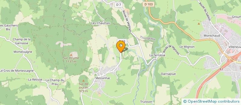 localisation de l'entreprise MADAME FELICIE PEYRACHE à BESSAMOREL