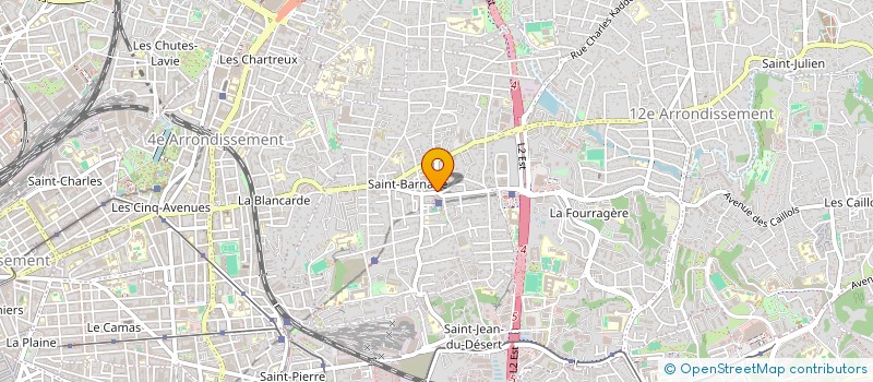 localisation de l'entreprise MADAME FELICIE PROSPERINI à MARSEILLE