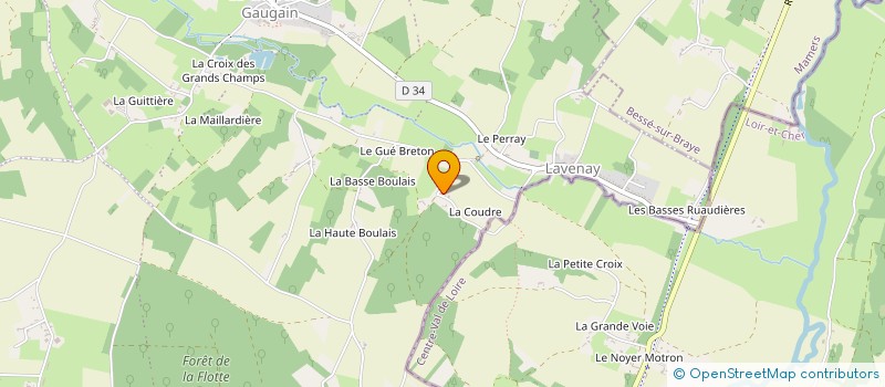 localisation de l'entreprise MADAME FELICIE ROSS  LOIR EN VALLEE