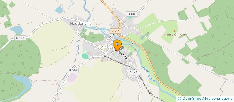 localisation de l'entreprise MADAME FELICIE TRAVAUX  GERBEVILLER