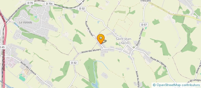 localisation de l'entreprise MADAME FELICIE VIGNAT à ST JEAN LHERM