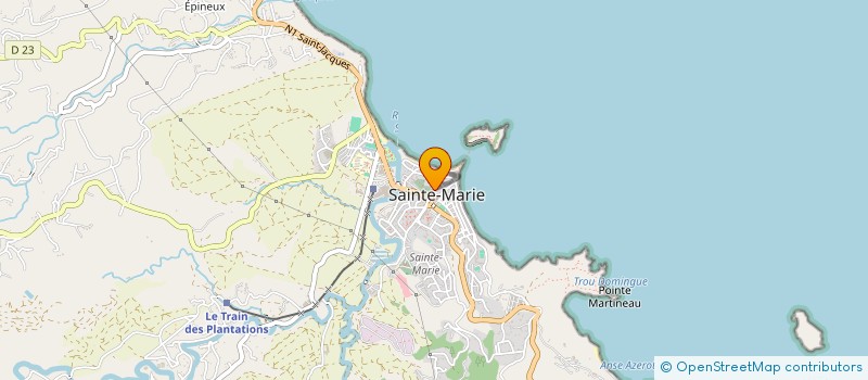localisation de l'entreprise MADAME FELICIENNE DISER à SAINTE-MARIE