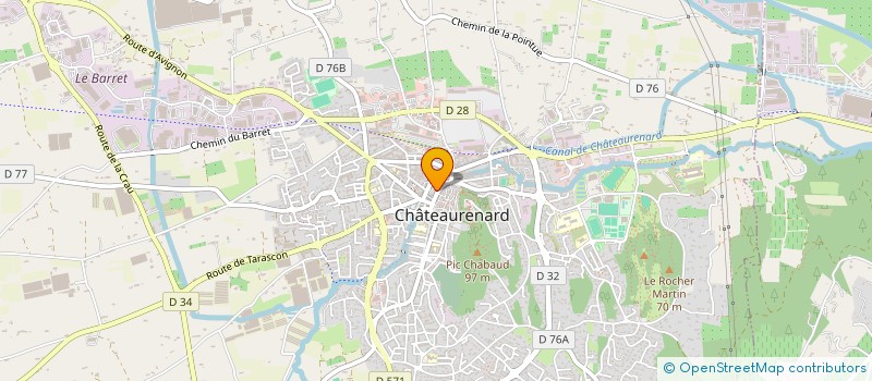 localisation de l'entreprise MADAME FELICIENNE ROUMANILLE à CHATEAURENARD