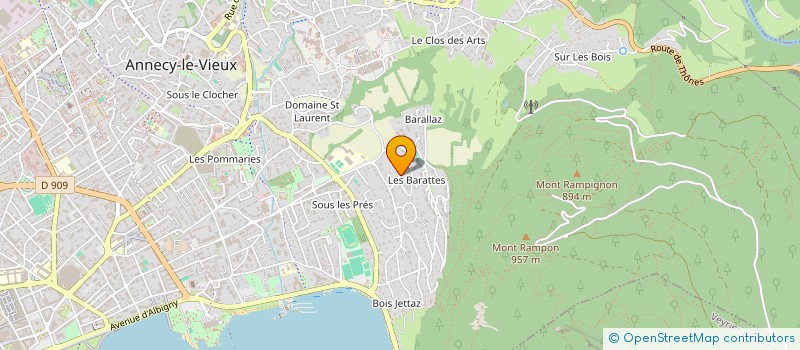 localisation de l'entreprise MADAME FELICITE  ANNECY