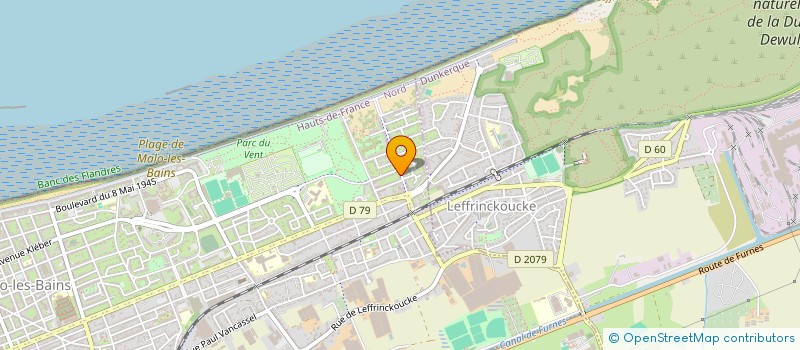 localisation de l'entreprise MADAME FELICITE BERA à DUNKERQUE