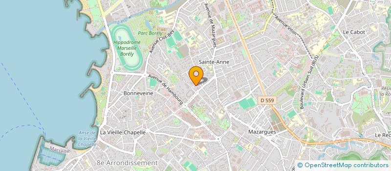 localisation de l'entreprise MADAME FELICITE CARDI à MARSEILLE