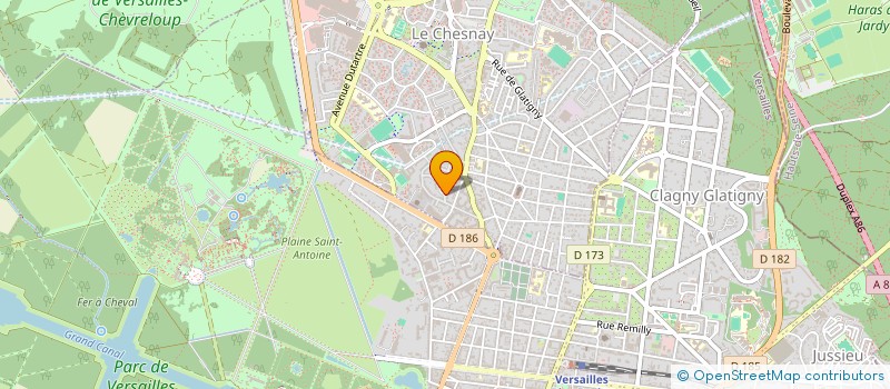 localisation de l'entreprise MADAME FELICITE DE TOURNEMIRE  LE CHESNAY-ROCQUENCOURT