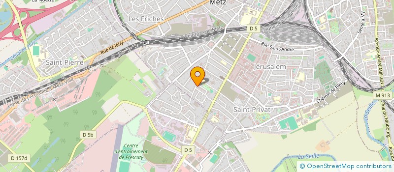 localisation de l'entreprise MADAME FELICITE DJUIMGHUO à MONTIGNY-LES-METZ