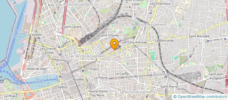 localisation de l'entreprise MADAME FELICITE LANDRIVON à MARSEILLE