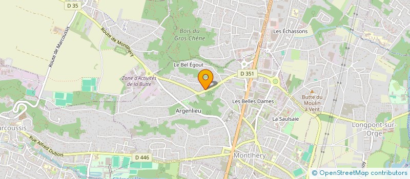 localisation de l'entreprise MADAME FELICITE NGO NYOUGUI à MONTLHERY