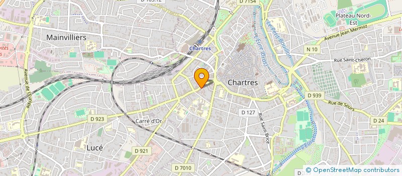 localisation de l'entreprise MADAME FELICITE TOURE à CHARTRES