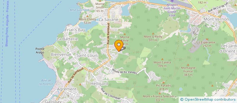 localisation de l'entreprise MADAME FELICITY JOHNSON  VOU