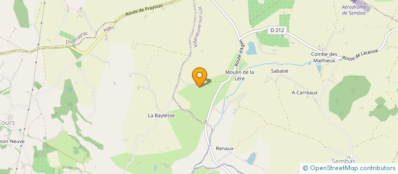 localisation de l'entreprise MADAME FELINE HARSCH  SEMBAS