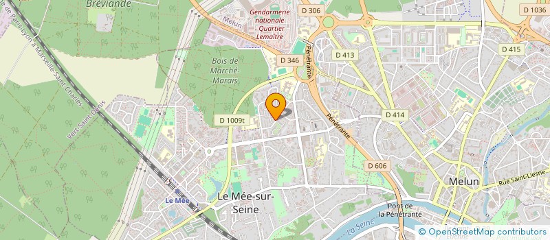 localisation de l'entreprise MADAME FELIX-MANUELA MANDA  LE MEE-SUR-SEINE