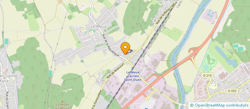 localisation de l'entreprise MADAME FELIZBELA COLIM  LE MEUX