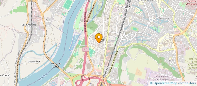 localisation de l'entreprise MADAME FELLA NEDJAR  VALENCE