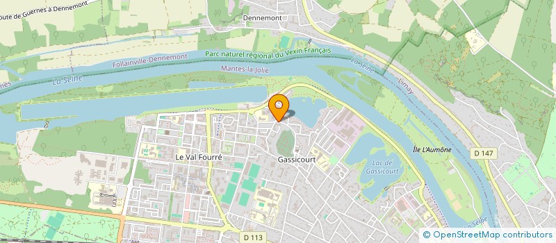 localisation de l'entreprise MADAME FELLAH TAOUZA  MANTES-LA-JOLIE