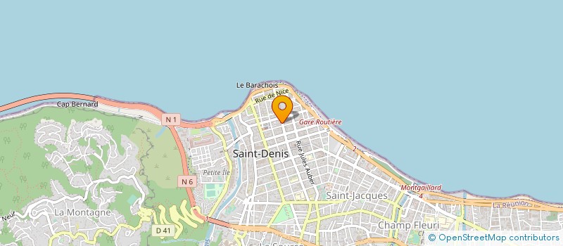 localisation de l'entreprise MADAME FEMIDA MAMODALY à SAINT-DENIS