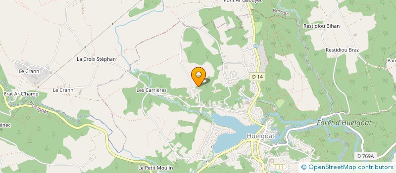 localisation de l'entreprise MADAME FEMKE DUFLOO  LOCMELAR