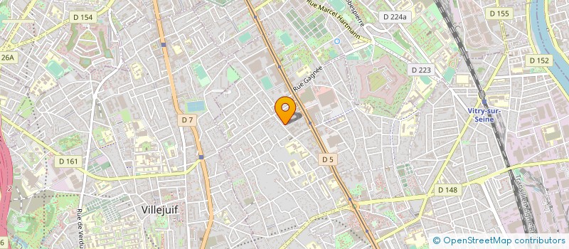 localisation de l'entreprise MADAME FENG YING WANG à VITRY-SUR-SEINE