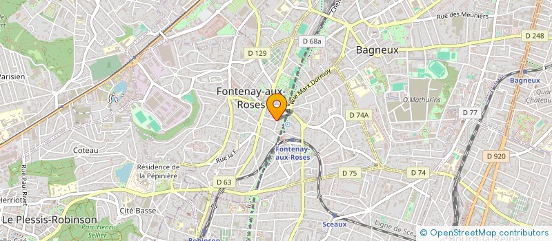 localisation de l'entreprise MADAME FENGLI WANG à FONTENAY-AUX-ROSES