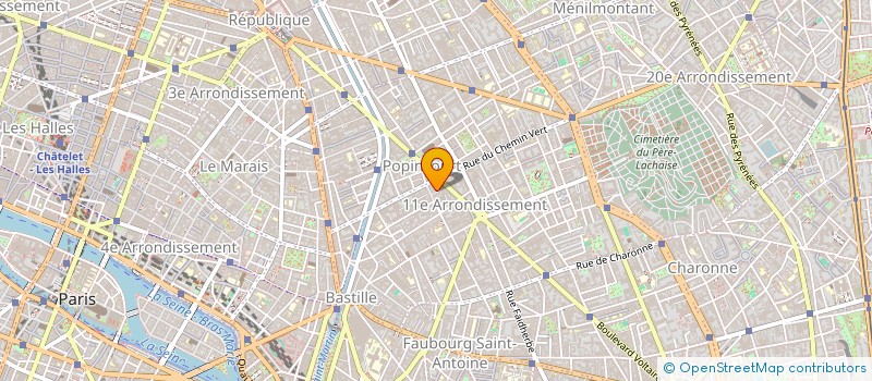 localisation de l'entreprise MADAME FENGYAN HUANG  PARIS