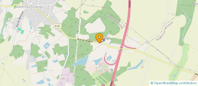 localisation de l'entreprise MADAME FENICIA DUPRE  PRESSIGNY-LES-PINS