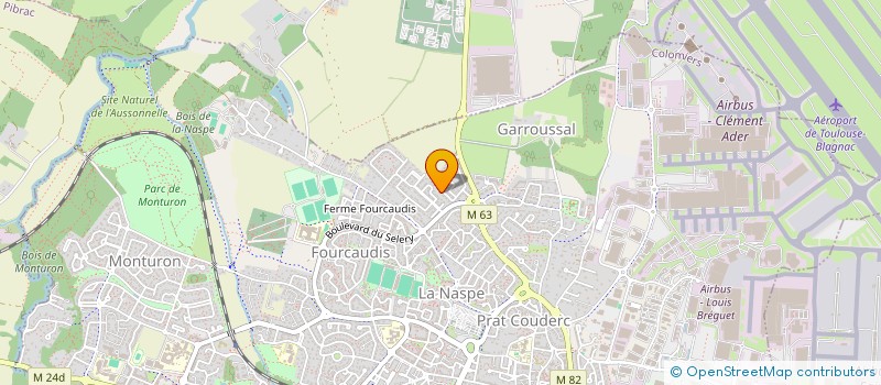 localisation de l'entreprise MADAME FENJA MOLLER à COLOMIERS