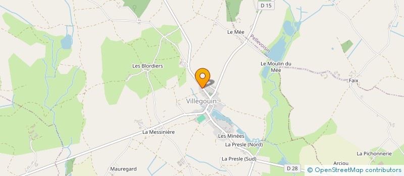 localisation de l'entreprise MADAME FERDAOUS BENJAMIA à VENDOEUVRES