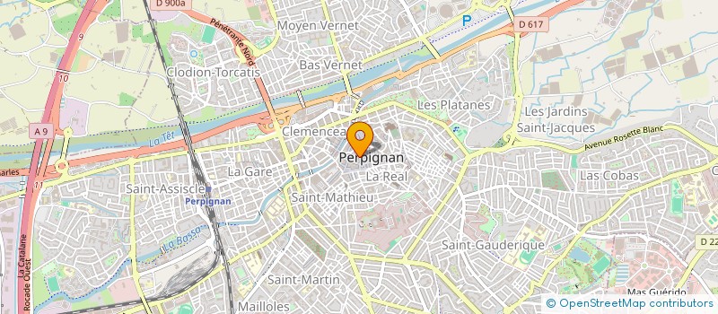 localisation de l'entreprise MADAME FEREALE KHERBOUCHE  PERPIGNAN