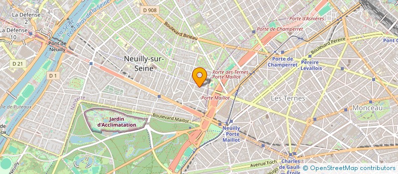 localisation de l'entreprise MADAME FERECHTE ENCHA à NEUILLY-SUR-SEINE
