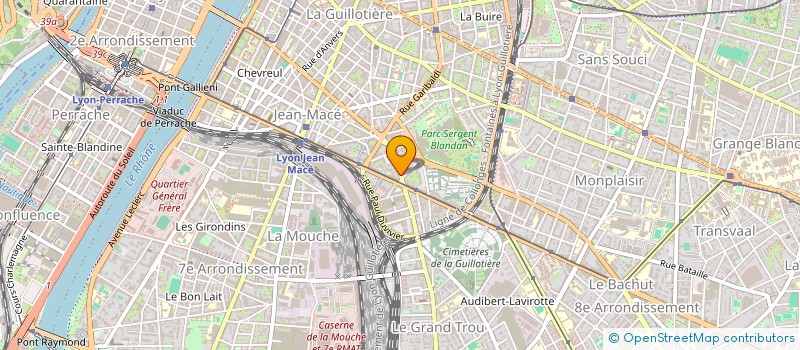 localisation de l'entreprise MADAME FERIAL AGGOUNE  LYON