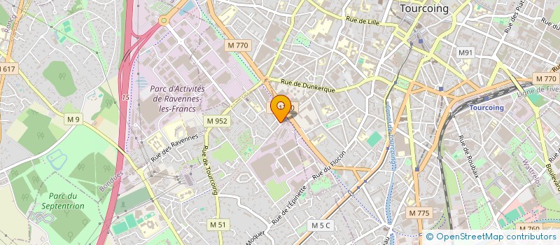 localisation de l'entreprise MADAME FERIAL BENENGLIZBEY à MOUVAUX