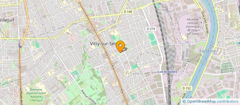 localisation de l'entreprise MADAME FERIAL MAKHLOUF à VITRY-SUR-SEINE