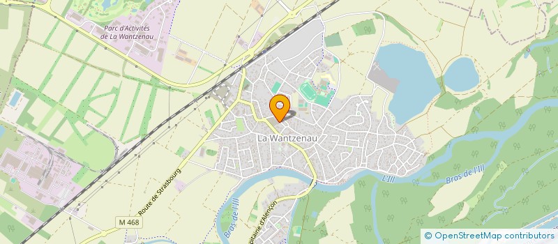 localisation de l'entreprise MADAME FERIEL BORDJAH  LA WANTZENAU