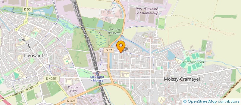 localisation de l'entreprise MADAME FERIEL BOUCHENEB à MOISSY-CRAMAYEL