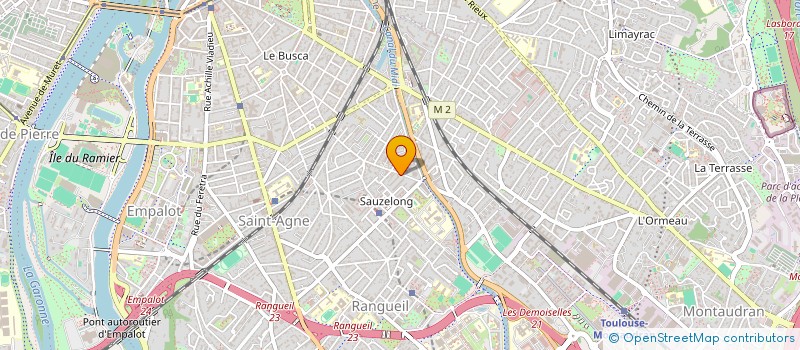 localisation de l'entreprise MADAME FERIEL BOUDJADI  TOULOUSE