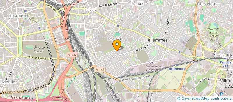 localisation de l'entreprise MADAME FERIEL BOUMGHAR  LILLE