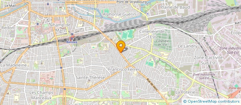 localisation de l'entreprise MADAME FERIEL MANSOURI  RENNES