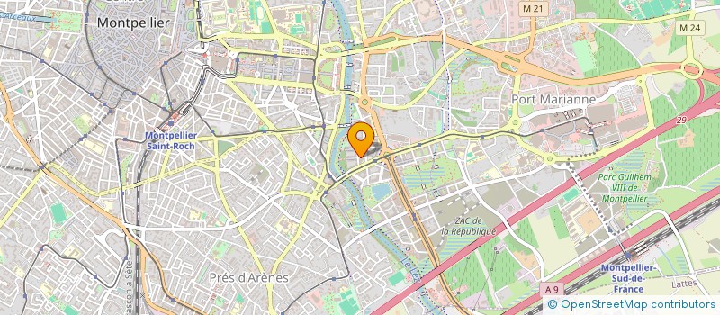 localisation de l'entreprise MADAME FERIEL MESSAOUDI à MONTPELLIER