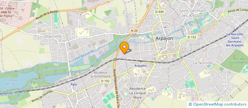 localisation de l'entreprise MADAME FERIEL ZERDOUM  ARPAJON