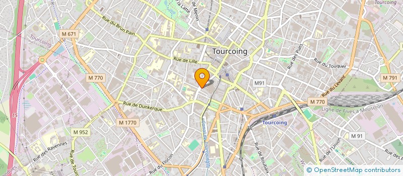 localisation de l'entreprise MADAME FERISHTA MOZAFARI  TOURCOING