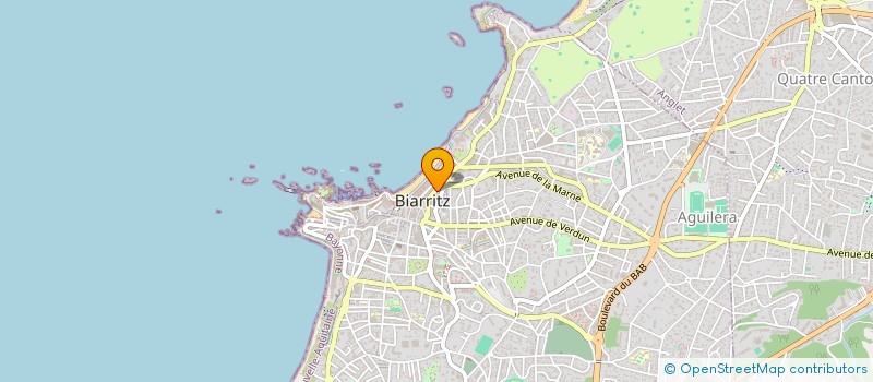 localisation de l'entreprise MADAME FERMINA BALDA OTAMENDI à BIARRITZ