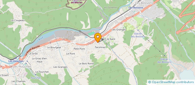 localisation de l'entreprise MADAME FERN CATES à LES HOUCHES