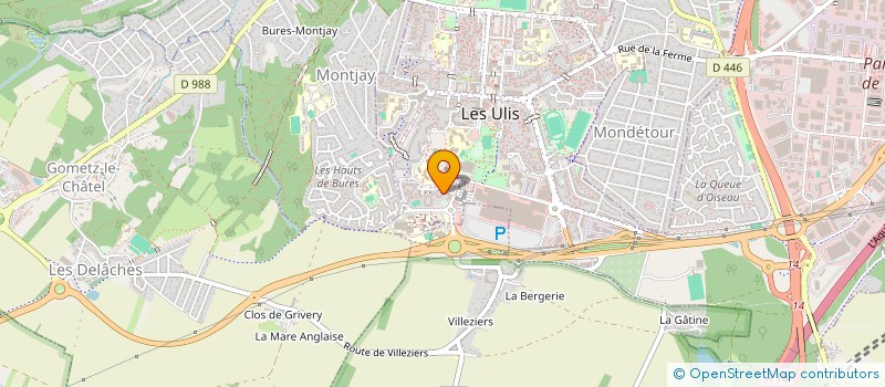 localisation de l'entreprise MADAME FERNANDA AFONSO à LES ULIS